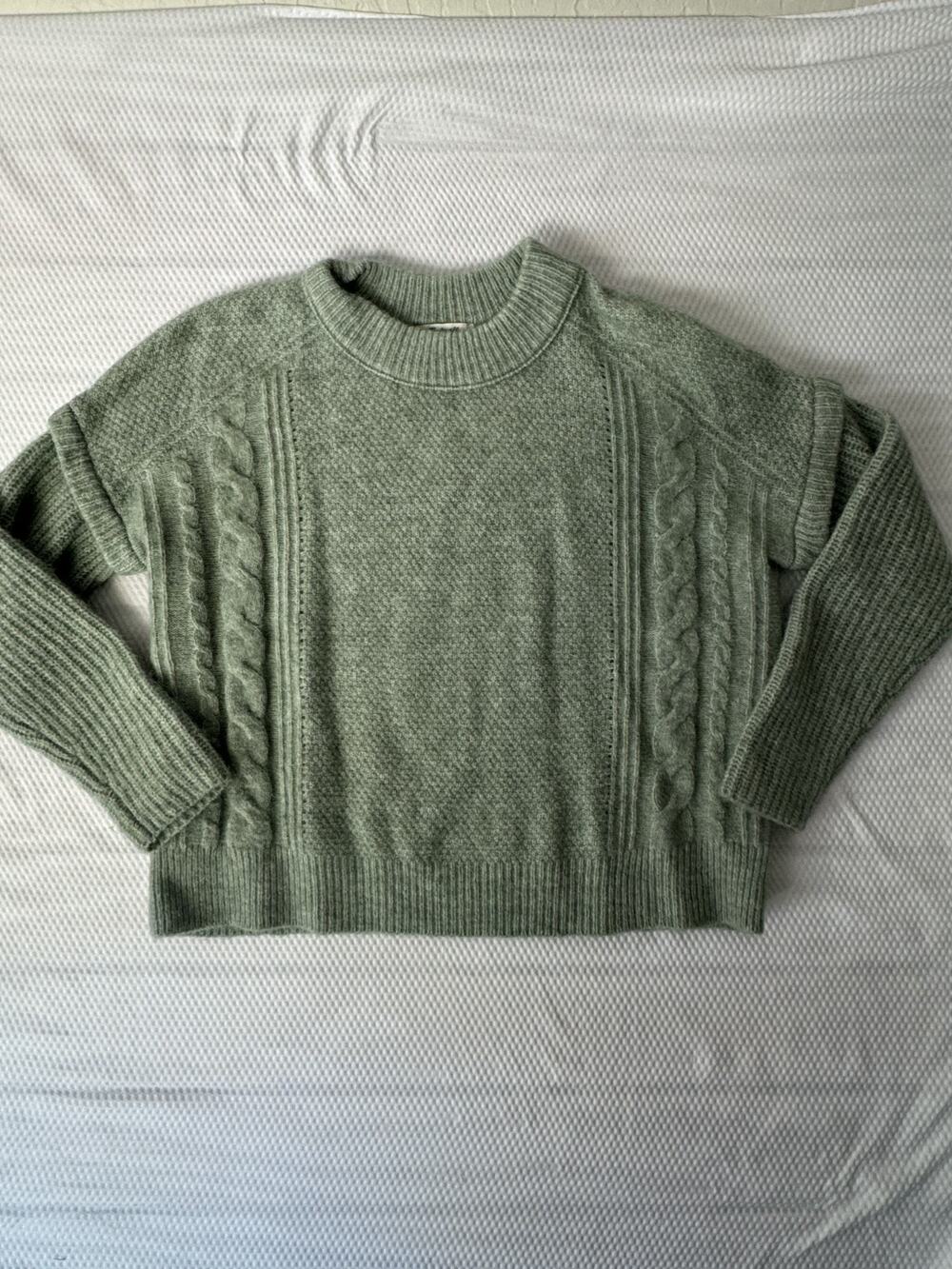 madewell knit sweater xs